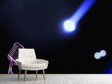 Laden Sie das Bild in den Galerie-Viewer, Fototapete Mikrofon in Licht