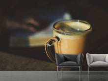 Laden Sie das Bild in den Galerie-Viewer, Fototapete Milch-Kaffee