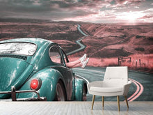 Laden Sie das Bild in den Galerie-Viewer, Fototapete Mit dem Oldtimer unterwegs