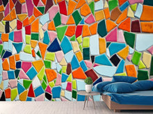 Laden Sie das Bild in den Galerie-Viewer, Fototapete Mosaik Steine