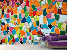 Laden Sie das Bild in den Galerie-Viewer, Fototapete Mosaik Steine