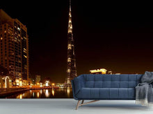 Laden Sie das Bild in den Galerie-Viewer, Fototapete Nachts in Dubai