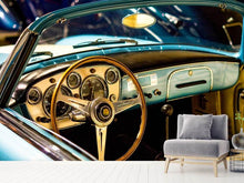 Laden Sie das Bild in den Galerie-Viewer, Fototapete Oldtimer Interieur