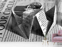 Laden Sie das Bild in den Galerie-Viewer, Fototapete Origami Zeitung