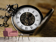 Laden Sie das Bild in den Galerie-Viewer, Fototapete Retro Uhr