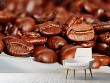 Laden Sie das Bild in den Galerie-Viewer, Fototapete Riesen Kaffeebohnen