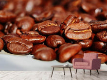 Laden Sie das Bild in den Galerie-Viewer, Fototapete Riesen Kaffeebohnen