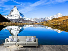 Laden Sie das Bild in den Galerie-Viewer, Fototapete Riffelsee Zermatt