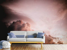 Laden Sie das Bild in den Galerie-Viewer, Fototapete Rosa Wolken