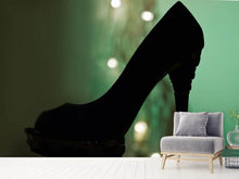 Laden Sie das Bild in den Galerie-Viewer, Fototapete Schwarzer High Heel