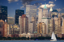 Laden Sie das Bild in den Galerie-Viewer, Fototapete Segeltörn New York