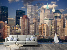 Laden Sie das Bild in den Galerie-Viewer, Fototapete Segeltörn New York