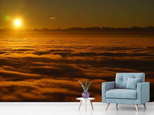 Laden Sie das Bild in den Galerie-Viewer, Fototapete Sonnenaufgang in der Natur