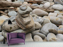 Laden Sie das Bild in den Galerie-Viewer, Fototapete Steinstapel XL