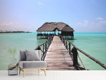 Laden Sie das Bild in den Galerie-Viewer, Fototapete Strand Paradies