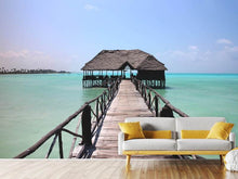 Laden Sie das Bild in den Galerie-Viewer, Fototapete Strand Paradies
