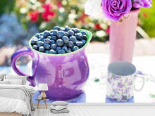 Laden Sie das Bild in den Galerie-Viewer, Fototapete Süsse Blaubeeren