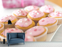 Laden Sie das Bild in den Galerie-Viewer, Fototapete Süsse Cupcake
