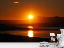 Laden Sie das Bild in den Galerie-Viewer, Fototapete Traumhafter Sonnenuntergang am Strand