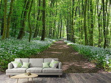 Laden Sie das Bild in den Galerie-Viewer, Fototapete Wir lieben den Sommer im Wald