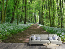Laden Sie das Bild in den Galerie-Viewer, Fototapete Wir lieben den Sommer im Wald