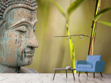 Laden Sie das Bild in den Galerie-Viewer, Fototapete XL Buddha Kopf