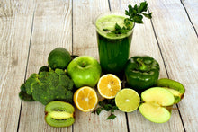Laden Sie das Bild in den Galerie-Viewer, Fototapete Zutaten grüner Smoothie
