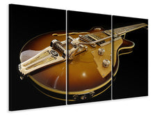Laden Sie das Bild in den Galerie-Viewer, Leinwandbild 3-teilig E-Gitarre