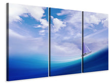 Laden Sie das Bild in den Galerie-Viewer, Leinwandbild 3-teilig Fantasie Himmel