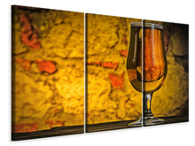 Laden Sie das Bild in den Galerie-Viewer, Leinwandbild 3-teilig Mein Lieblings-Bier