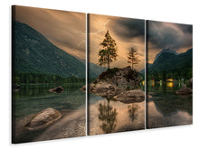 Laden Sie das Bild in den Galerie-Viewer, Leinwandbild 3-teilig Natur Erlebnis