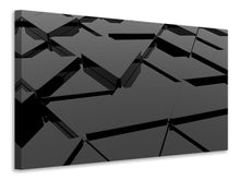 Laden Sie das Bild in den Galerie-Viewer, Leinwandbild 3D-Dreiecksflächen