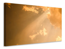Laden Sie das Bild in den Galerie-Viewer, Leinwandbild Abendhimmel