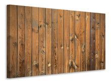 Laden Sie das Bild in den Galerie-Viewer, Leinwandbild Bretterwand