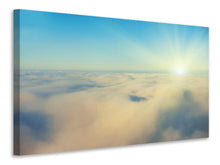 Laden Sie das Bild in den Galerie-Viewer, Leinwandbild Dämmerung über den Wolken