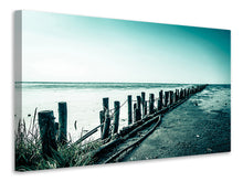 Laden Sie das Bild in den Galerie-Viewer, Leinwandbild Das Wattenmeer
