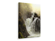 Leinwandbild Der Wasserfall