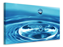Laden Sie das Bild in den Galerie-Viewer, Leinwandbild Der Wassertropfen