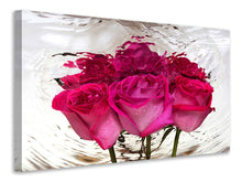 Laden Sie das Bild in den Galerie-Viewer, Leinwandbild Die Rosenspiegelung