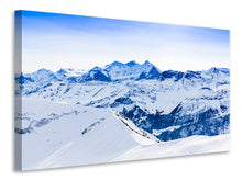 Laden Sie das Bild in den Galerie-Viewer, Leinwandbild Die Schweizer Alpen