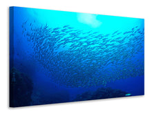 Laden Sie das Bild in den Galerie-Viewer, Leinwandbild Fischwelt