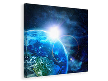 Laden Sie das Bild in den Galerie-Viewer, Leinwandbild Galaxien
