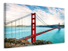 Laden Sie das Bild in den Galerie-Viewer, Leinwandbild Golden Gate Bridge