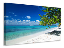 Laden Sie das Bild in den Galerie-Viewer, Leinwandbild Happy Beach