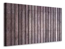 Laden Sie das Bild in den Galerie-Viewer, Leinwandbild Holzwand