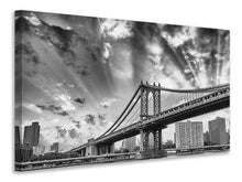 Laden Sie das Bild in den Galerie-Viewer, Leinwandbild Manhattan Bridge