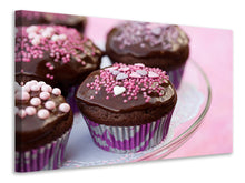 Laden Sie das Bild in den Galerie-Viewer, Leinwandbild Muffins