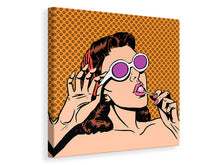 Laden Sie das Bild in den Galerie-Viewer, Leinwandbild Pop Art Lollipop