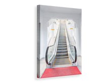 Laden Sie das Bild in den Galerie-Viewer, Leinwandbild Rolltreppe