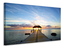 Laden Sie das Bild in den Galerie-Viewer, Leinwandbild Romantik auf Mauritius